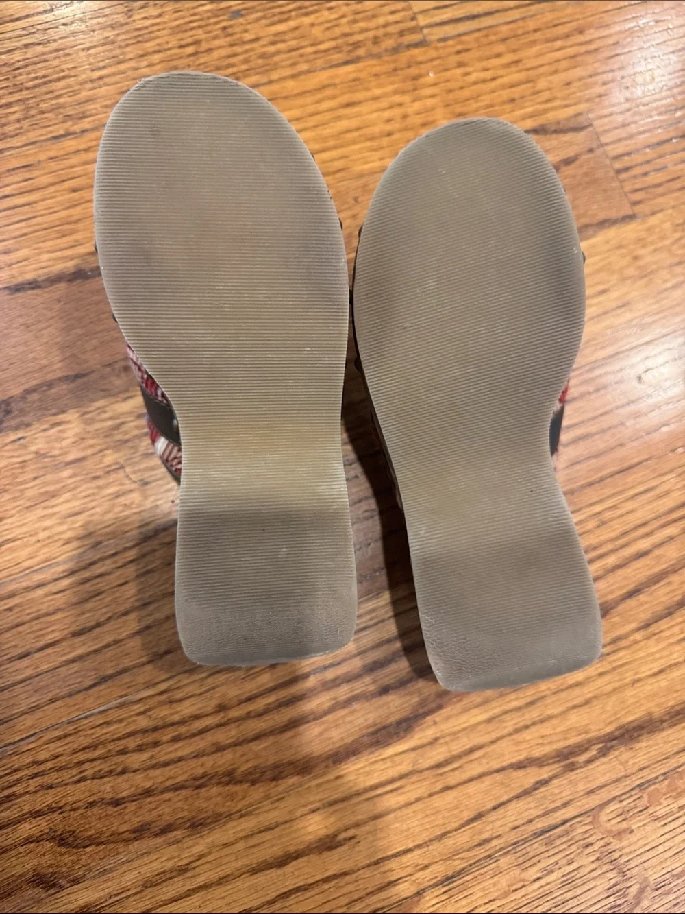 Old Nay Children's 11 Vintage Floral Platform Clog Mules